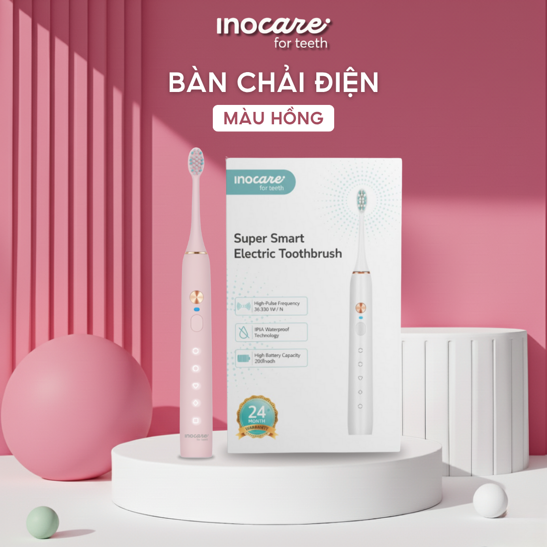 Bàn chải điện Inocare Super Smart Electric Toothbrush