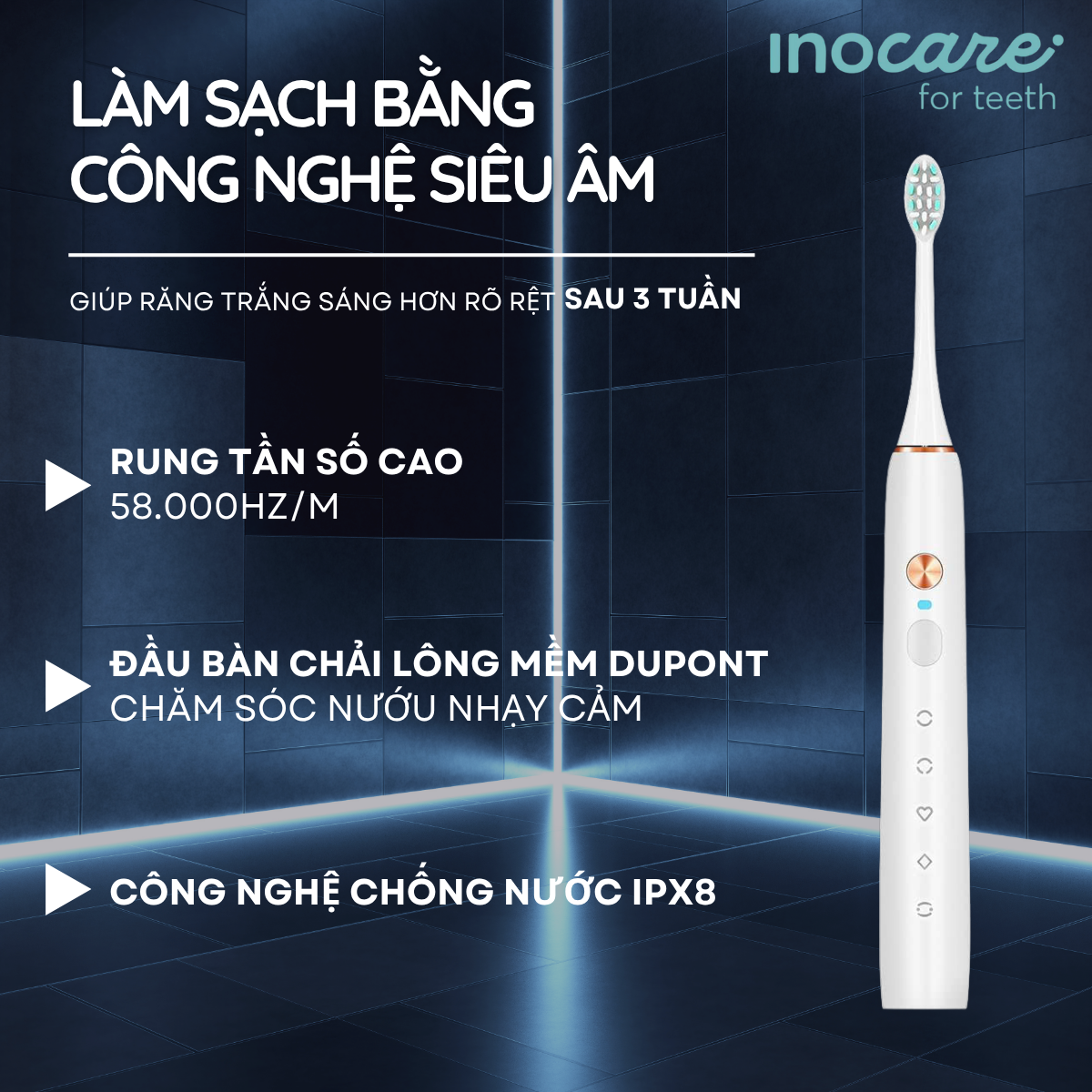 Bàn chải điện Inocare Super Smart Electric Toothbrush
