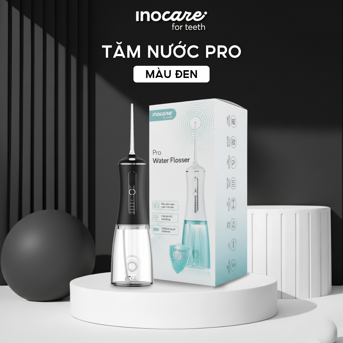 Tăm nước cầm tay Pro Water Flosser Handheld Water Flosser