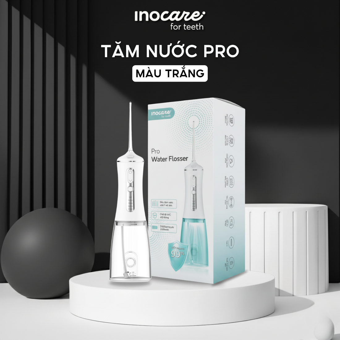 Tăm nước cầm tay Pro Water Flosser Handheld Water Flosser